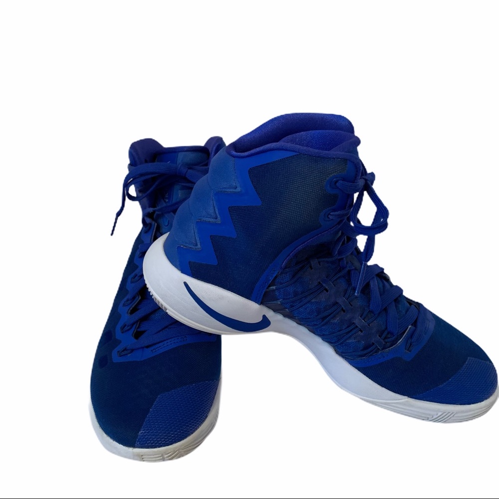 NIKE HYPERDUNK 2016 BASKETBALL SHOE ROYAL/WHITE 9